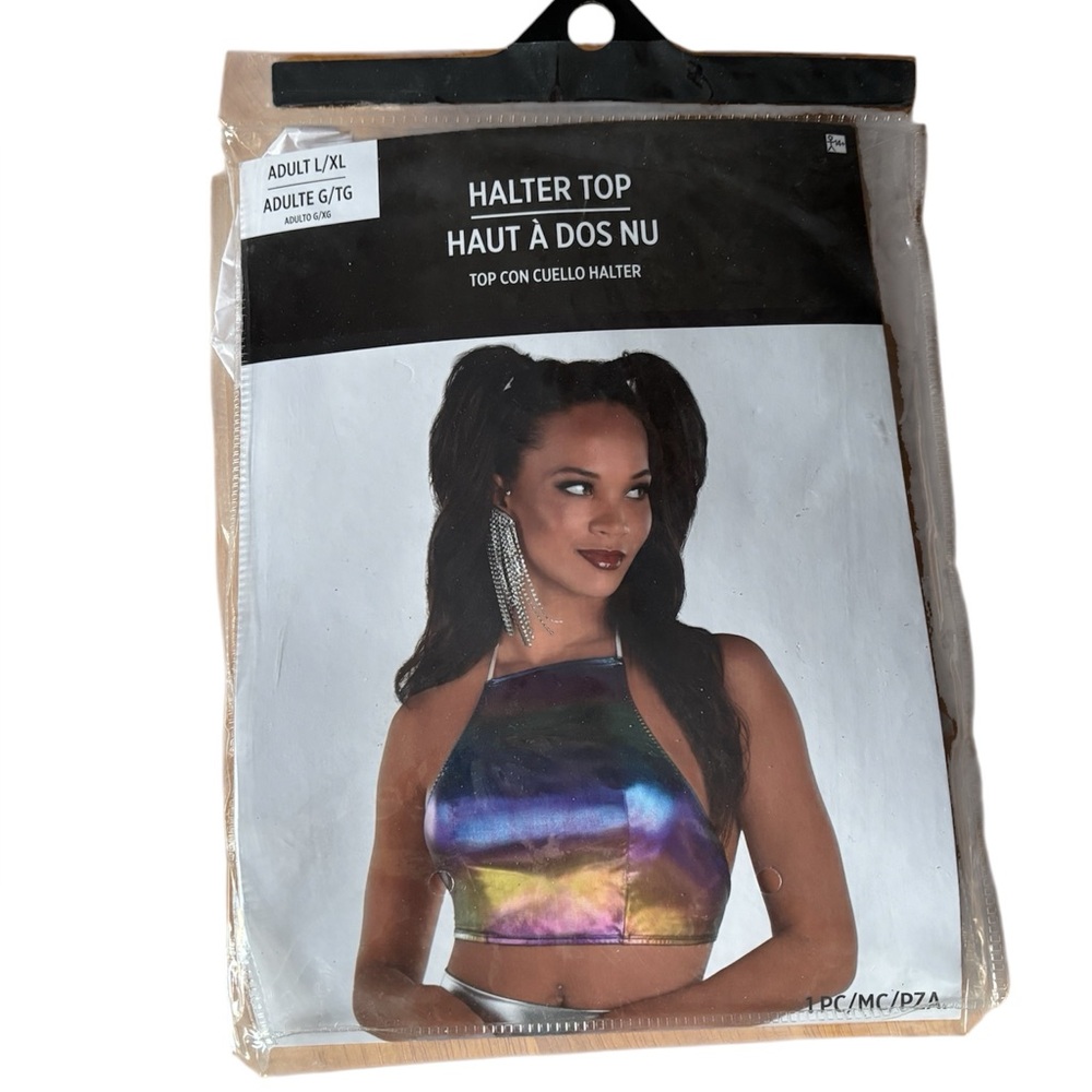 Festival Halter Top/Halloween Adult Costume Accessory